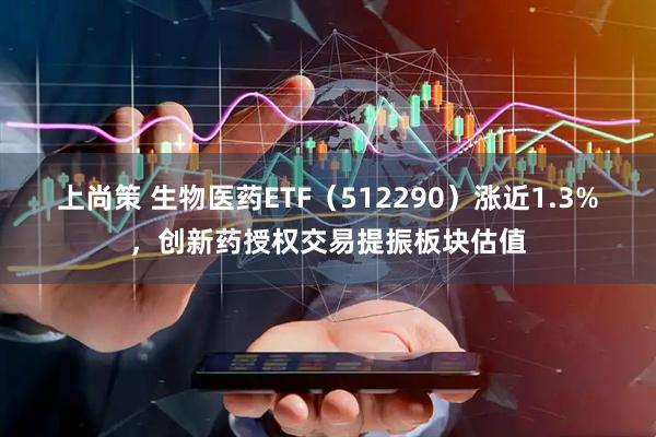 上尚策 生物医药ETF（512290）涨近1.3%，创新药授权交易提振板块估值